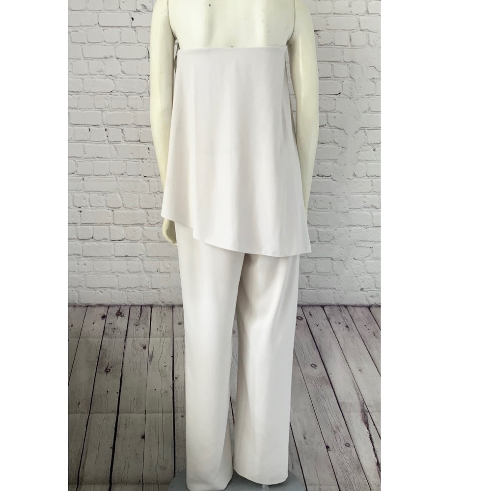 HALSTON Heritage White Jumpsuit Romper - Holidays / Special occasions - Picture 3 of 8